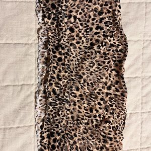 Victoria Secret Leopard strapless bralette